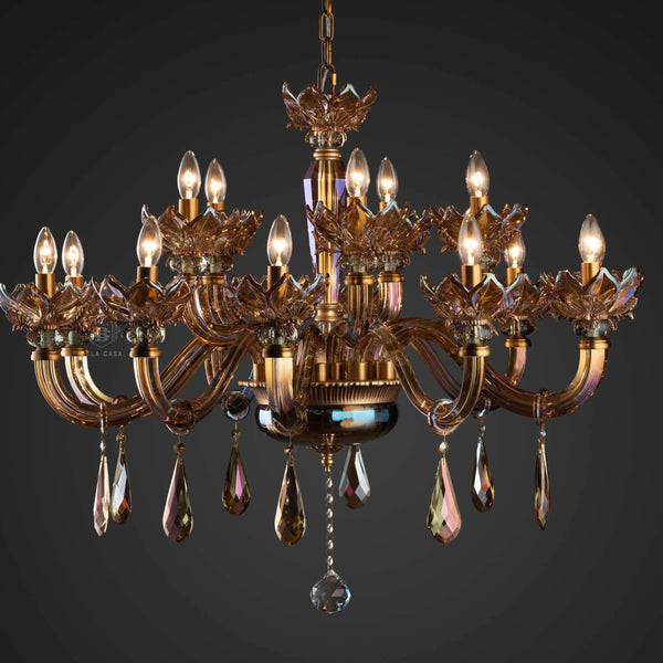 THE TRANQUIL TRINKETS-B 15LIGHT CHANDELIER