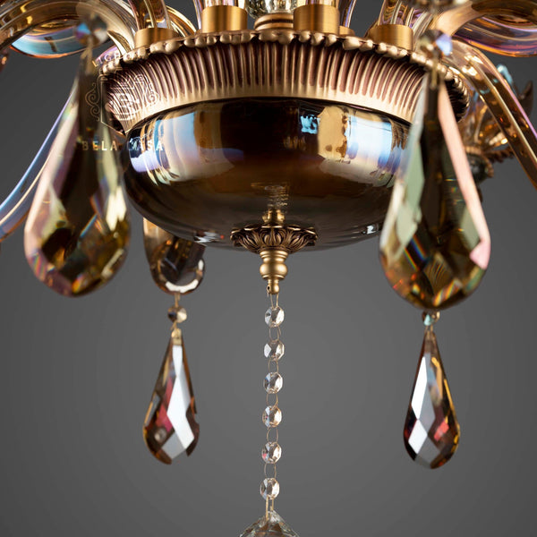 THE TRANQUIL TRINKETS-B 15LIGHT CHANDELIER