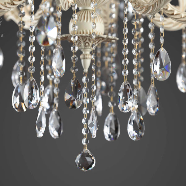 THE ILLUSTRIOUS INCARNATION -B 12LIGHT CHANDELIER