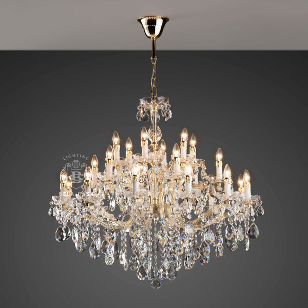 THE DIAPHANY- B 24LIGHT CHANDELIER