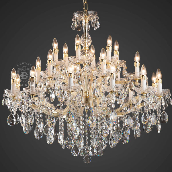 THE DIAPHANY- B 24LIGHT CHANDELIER