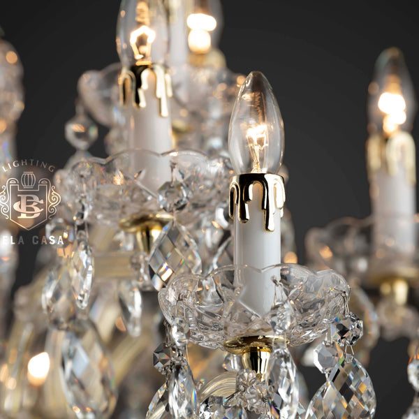 THE DIAPHANY- B 24LIGHT CHANDELIER