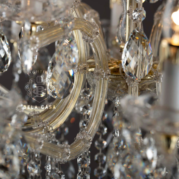 THE DIAPHANY- B 24LIGHT CHANDELIER