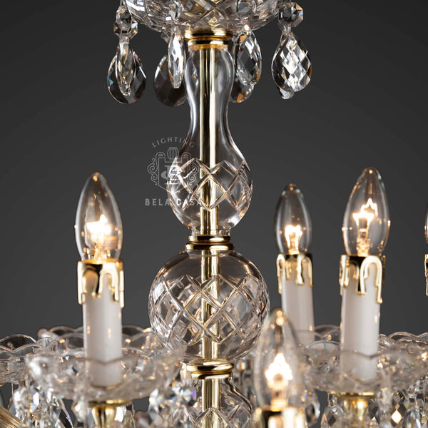 THE DIAPHANY- B 24LIGHT CHANDELIER