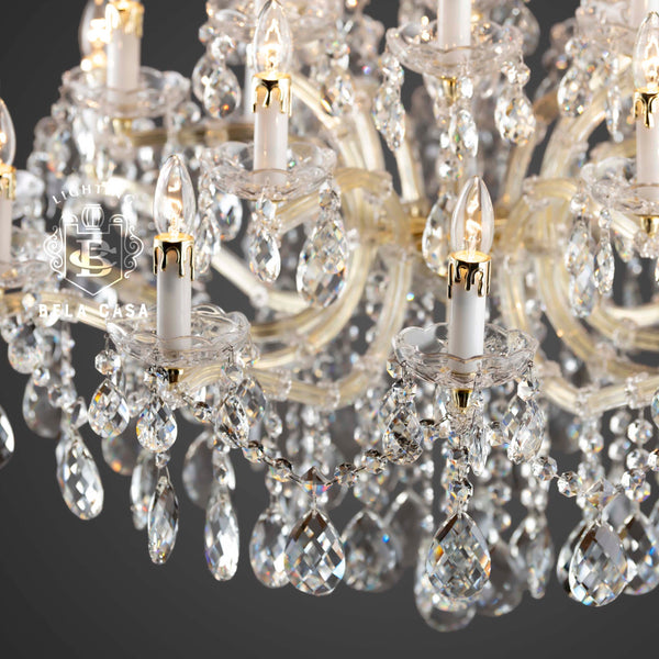 THE DIAPHANY- B 24LIGHT CHANDELIER