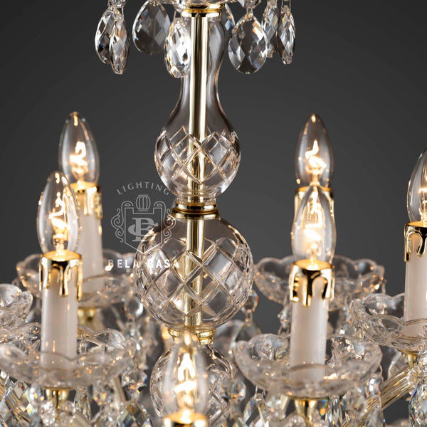 THE DIAPHANY- B 24LIGHT CHANDELIER