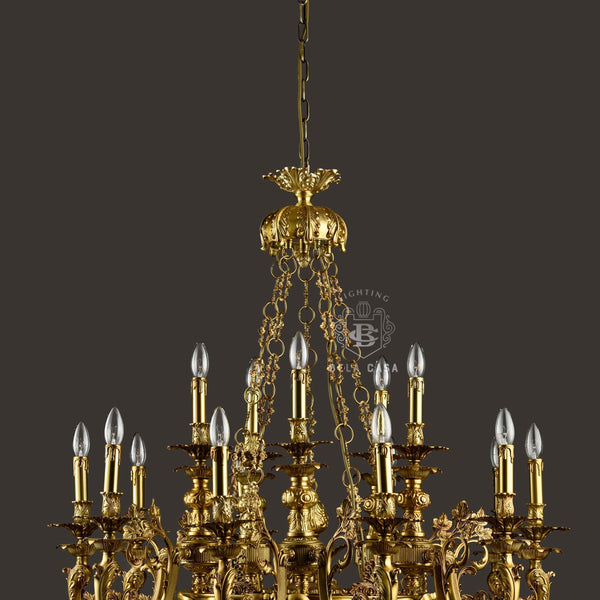 WIZARD OF AGLOW-B CHANDELIER