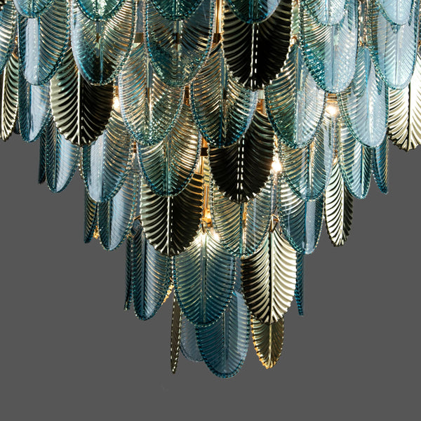 THE TERRIFIC TURQUOISE-B CHANDELIER