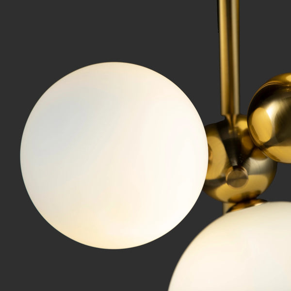 THE BOISTEROUS BEADS-C PEDESTAL FLOOR LAMP