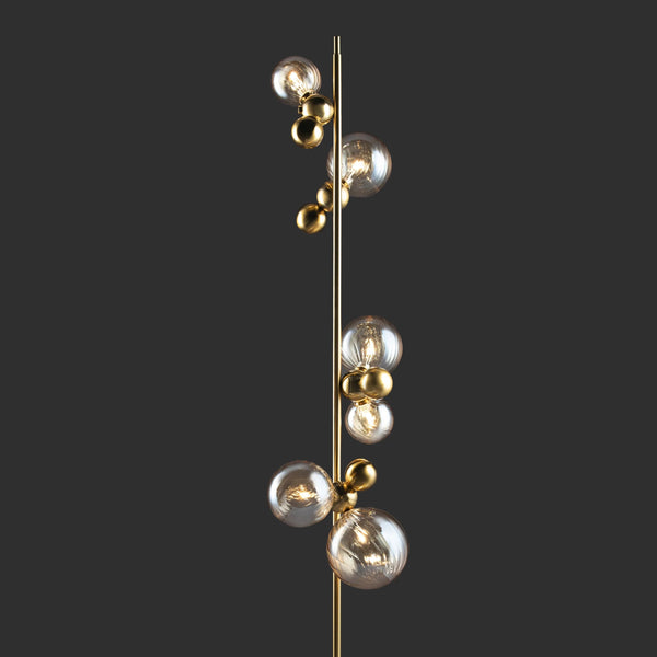 THE BOISTEROUS BEADS-B PEDESTAL LAMP