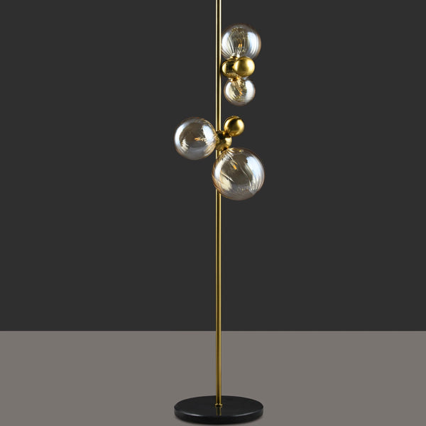 THE BOISTEROUS BEADS-B PEDESTAL LAMP