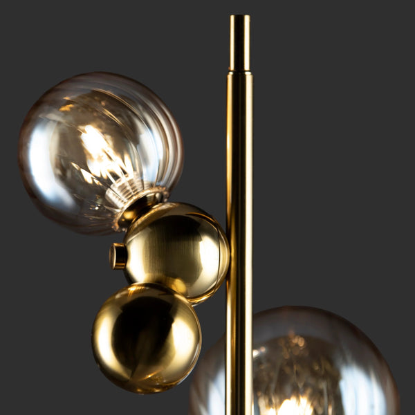 THE BOISTEROUS BEADS-B PEDESTAL LAMP