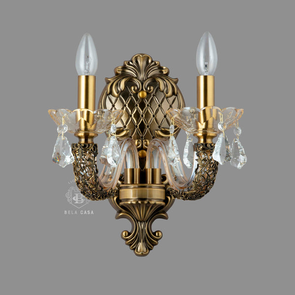 FLAMES OF FINESSE-D WALL LIGHT