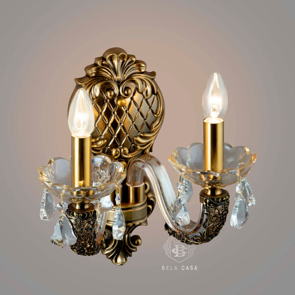 FLAMES OF FINESSE-D WALL LIGHT