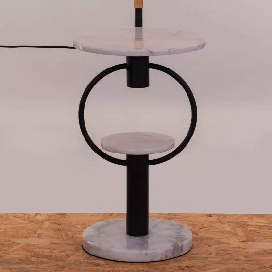 FIRE ON FLEEK- PEDESTAL LAMP